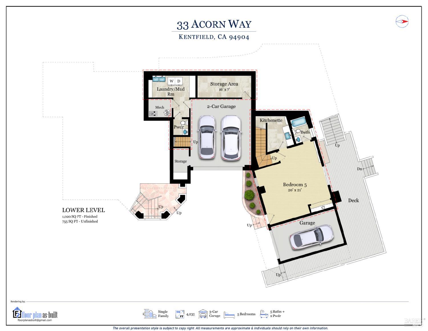 33 Acorn Way Kentfield, CA 94904 - Photo 57 of 58