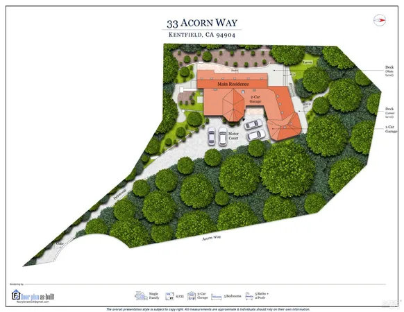 $5,995,000 | 33 Acorn Way, Kentfield, CA 94904