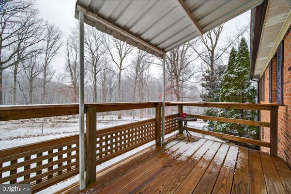 2130 Leon Road Culpeper, VA 22701 - Photo 32 of 47 a view of deck with wooden floor and outdoor seating
