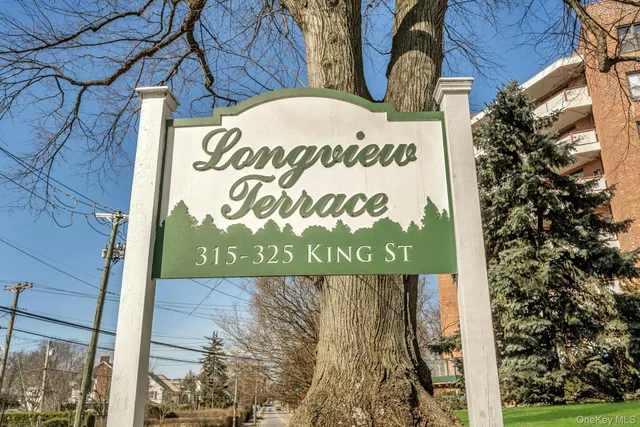 a sign on the side of a building