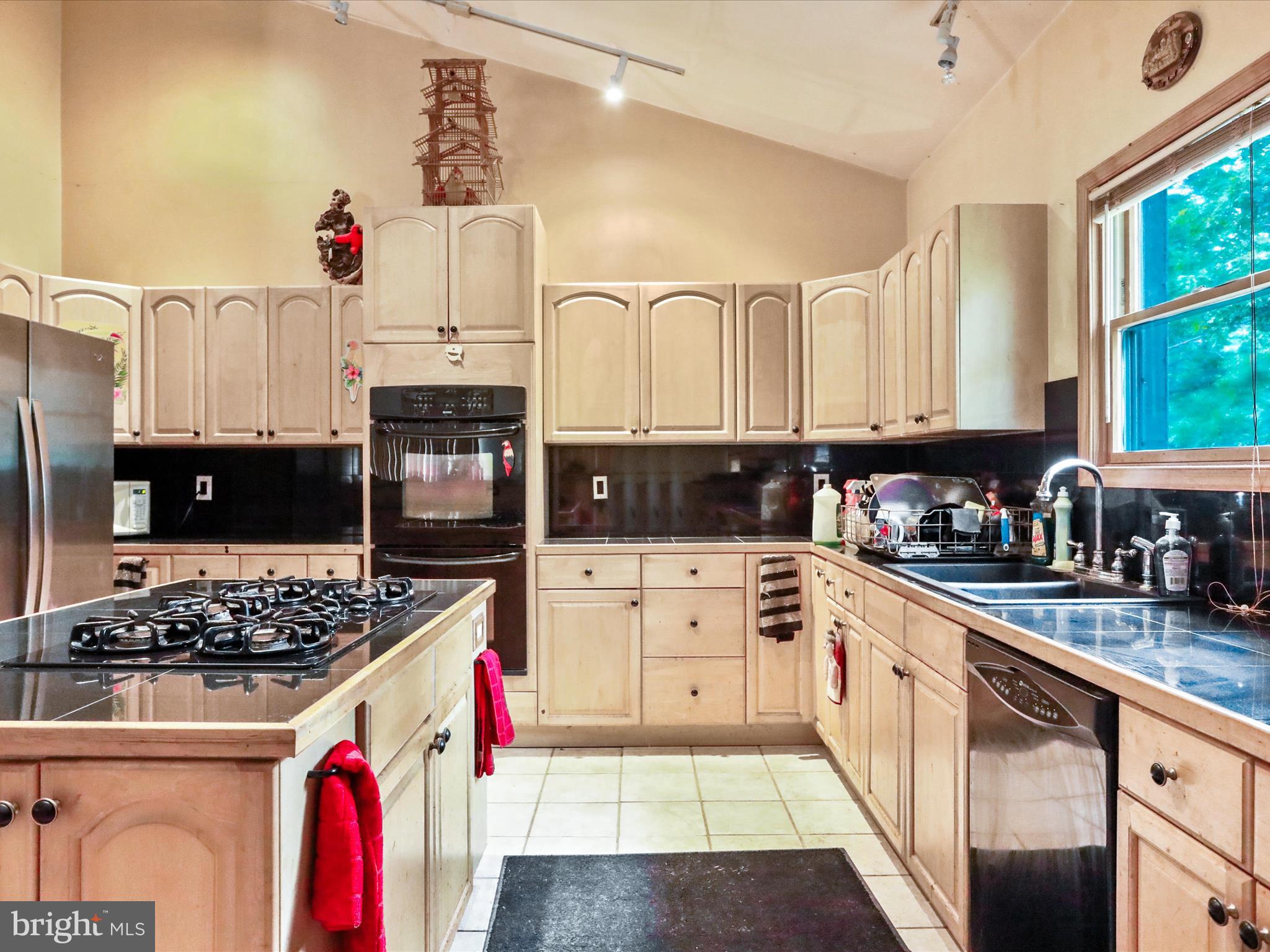 525 Rolling Rock Road Star Tannery, VA 22654 - Photo 2 of 69 a kitchen with stainless steel appliances granite countertop a stove and cabinets