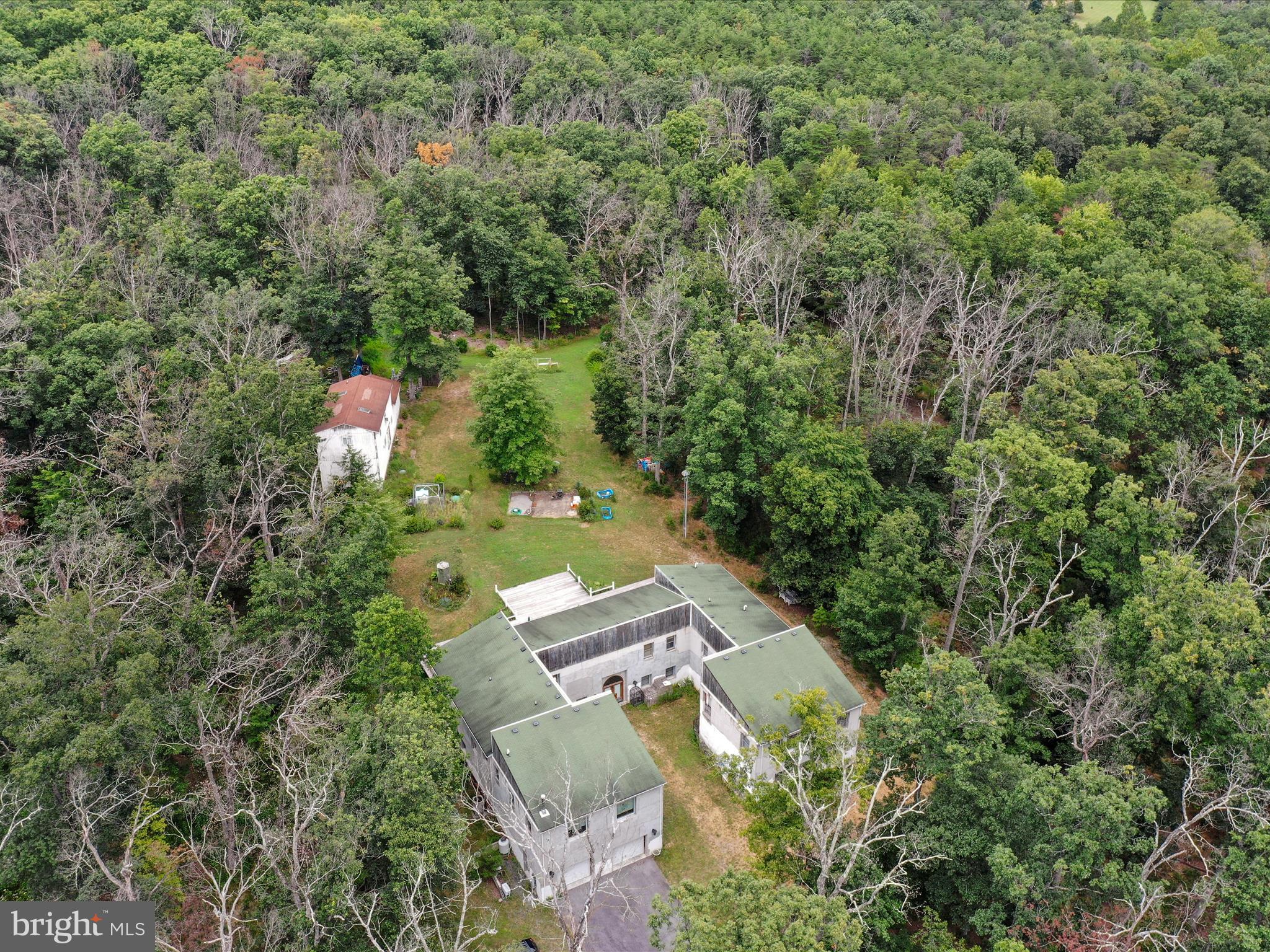 525 Rolling Rock Road Star Tannery, VA 22654 - Photo 60 of 69 an aerial view of residential house with outdoor space and trees all around