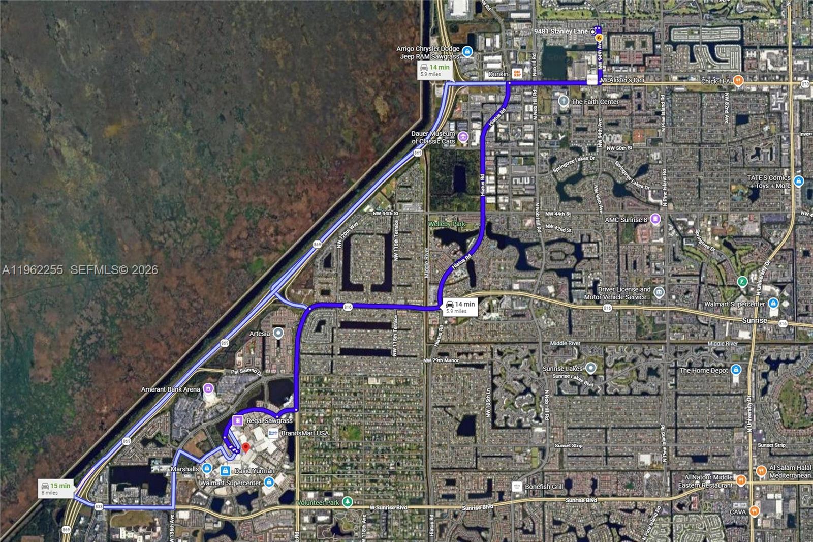 9481 Stanley Lane, Unit 9481 Tamarac, FL 33321 - Photo 32 of 36 Image from Google Maps - 20