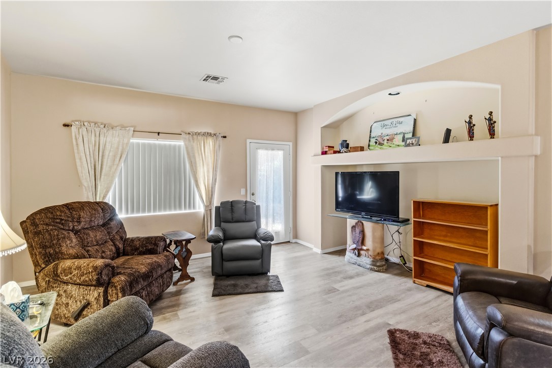2823 Rippling Springs Street Laughlin, NV 89029 - Photo 22 of 89 Living area with light wood-style floors