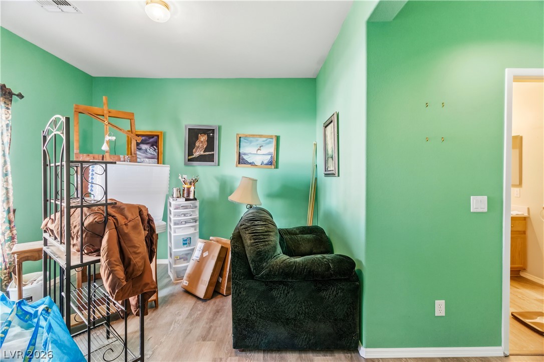 2823 Rippling Springs Street Laughlin, NV 89029 - Photo 46 of 89 Third Bedroom with wood finished floors and baseboards