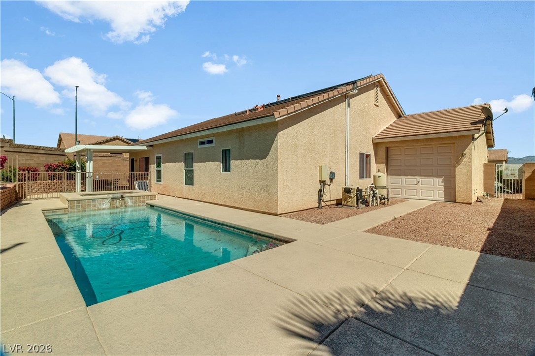 2823 Rippling Springs Street Laughlin, NV 89029 - Photo 66 of 89 Relaxing pool / spa featuring a patio