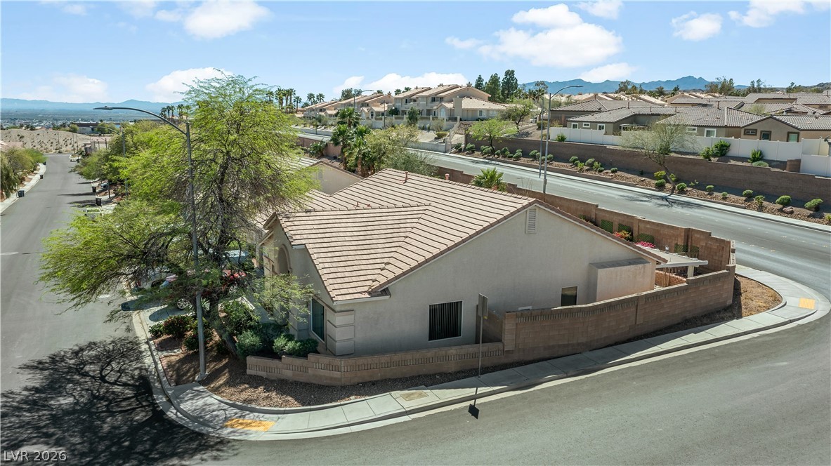 2823 Rippling Springs Street Laughlin, NV 89029 - Photo 79 of 89 Aerial perspective of suburban area with a mountainous background