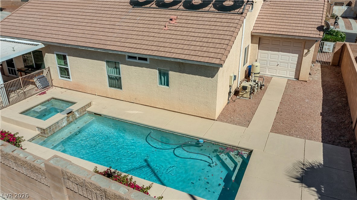 2823 Rippling Springs Street Laughlin, NV 89029 - Photo 85 of 89 Combined pool / hot tub with a patio