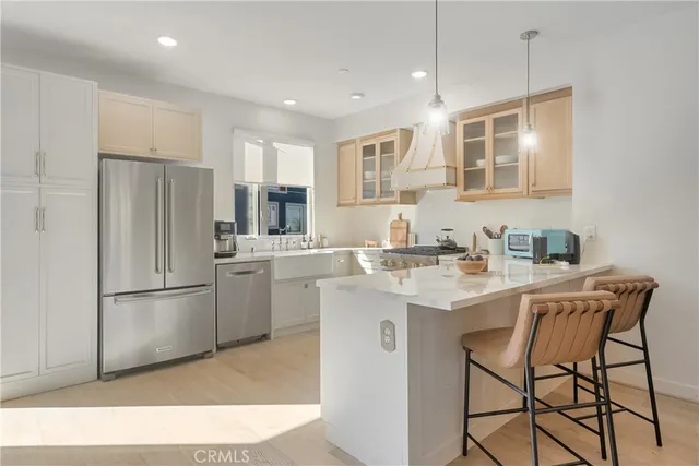 a workspace with furniture and window