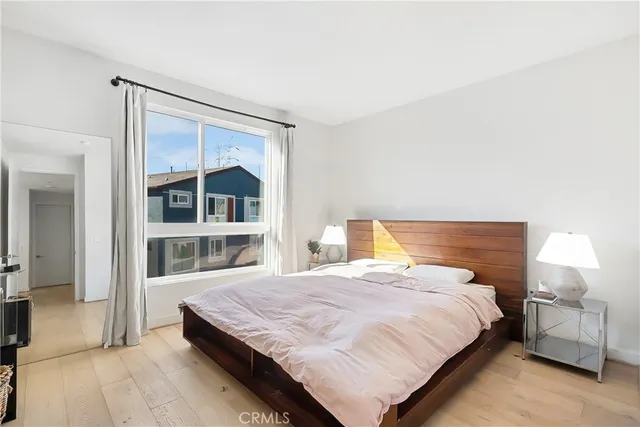 a table and chairs in a room