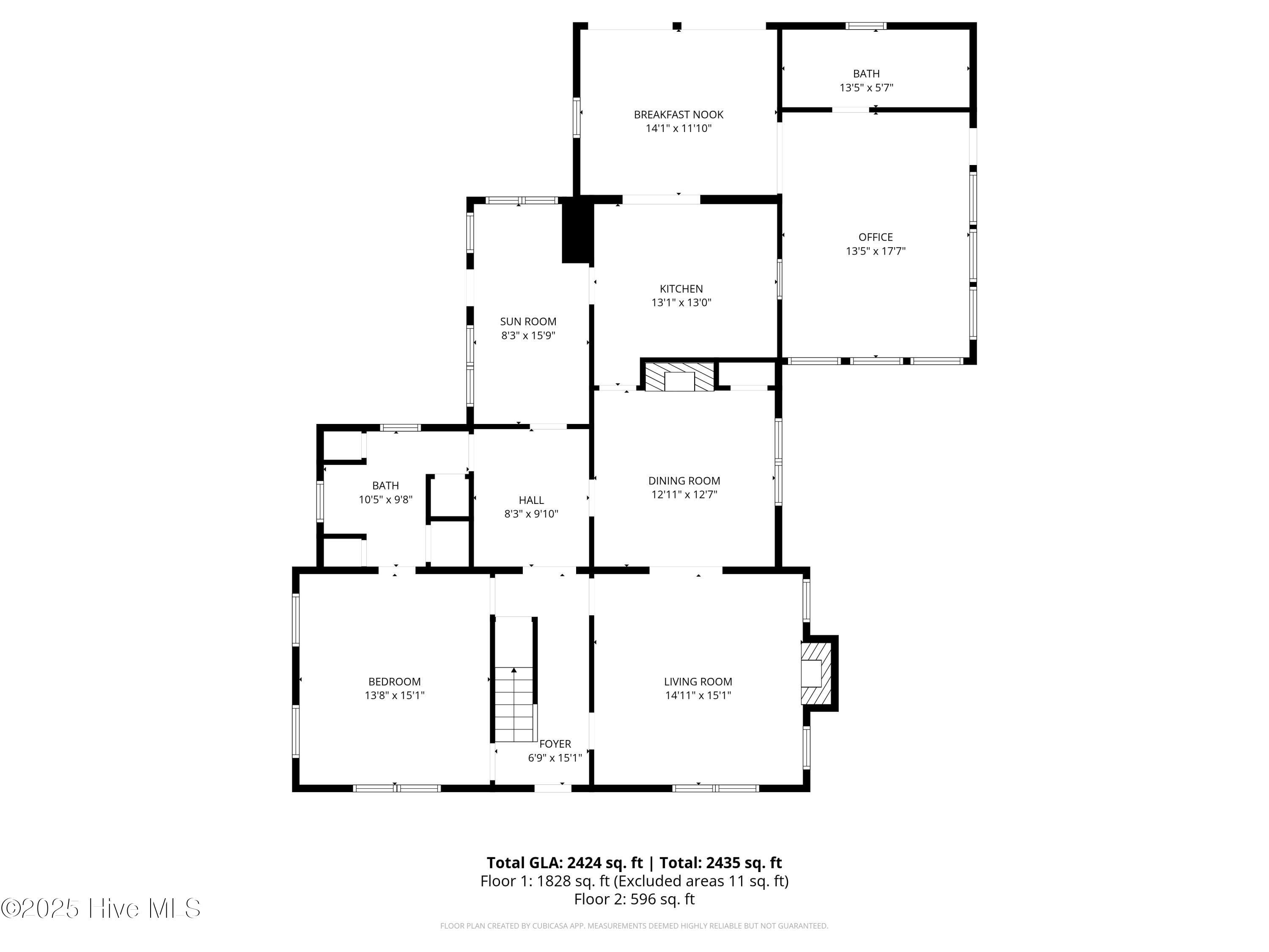 4961 Kelly Road Bath, NC 27808 - Photo 57 of 59 1-Floorplan_1