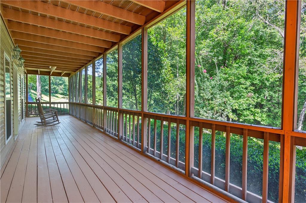 200 Bahn Innsbruck Helen, GA 30545 - Photo 36 of 84 a view of a wooden deck with a yard
