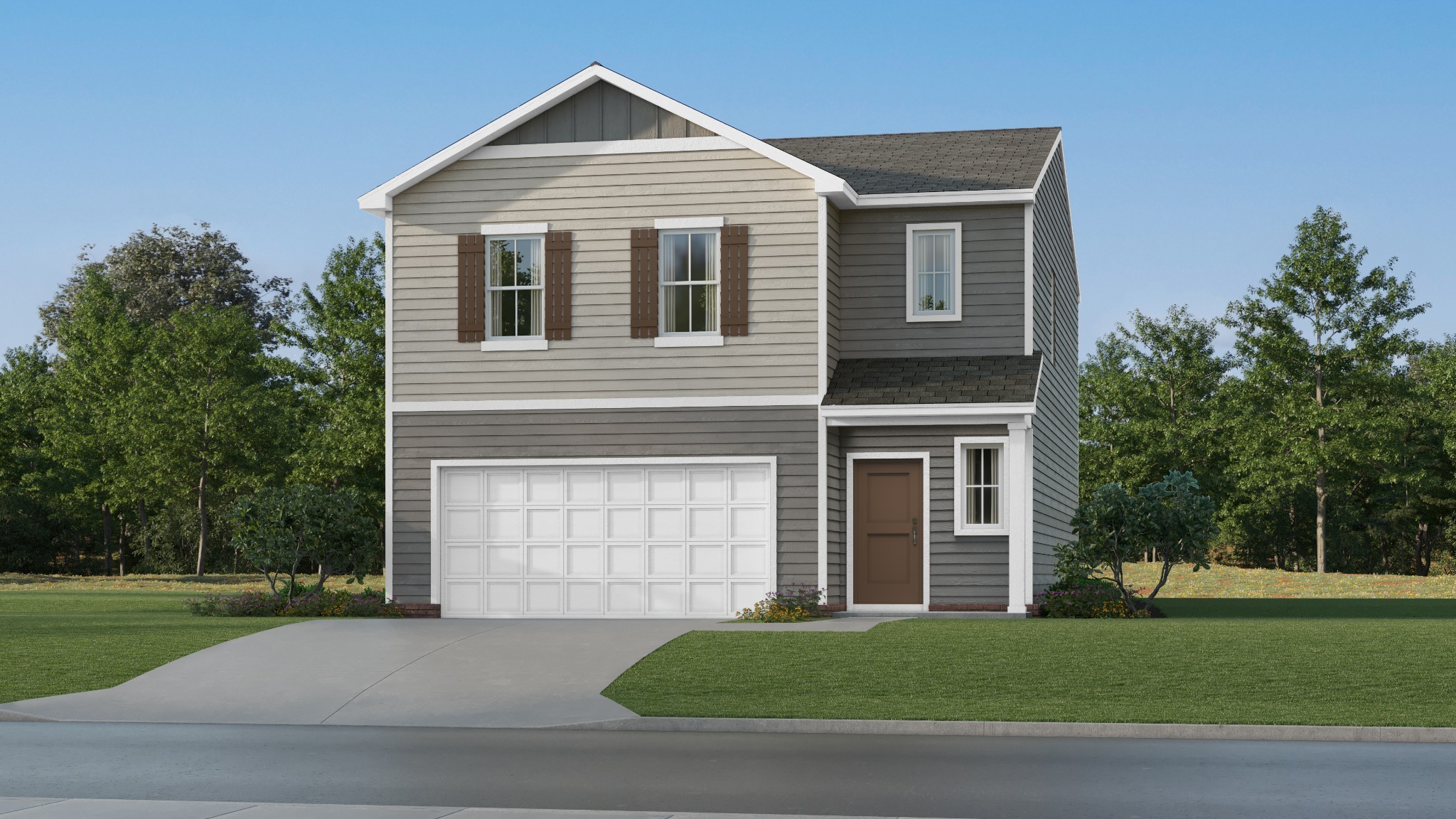 917 Parkside Boulevard Portland, TN 37148 - Photo 1 of 23 a front view of a house with a garden