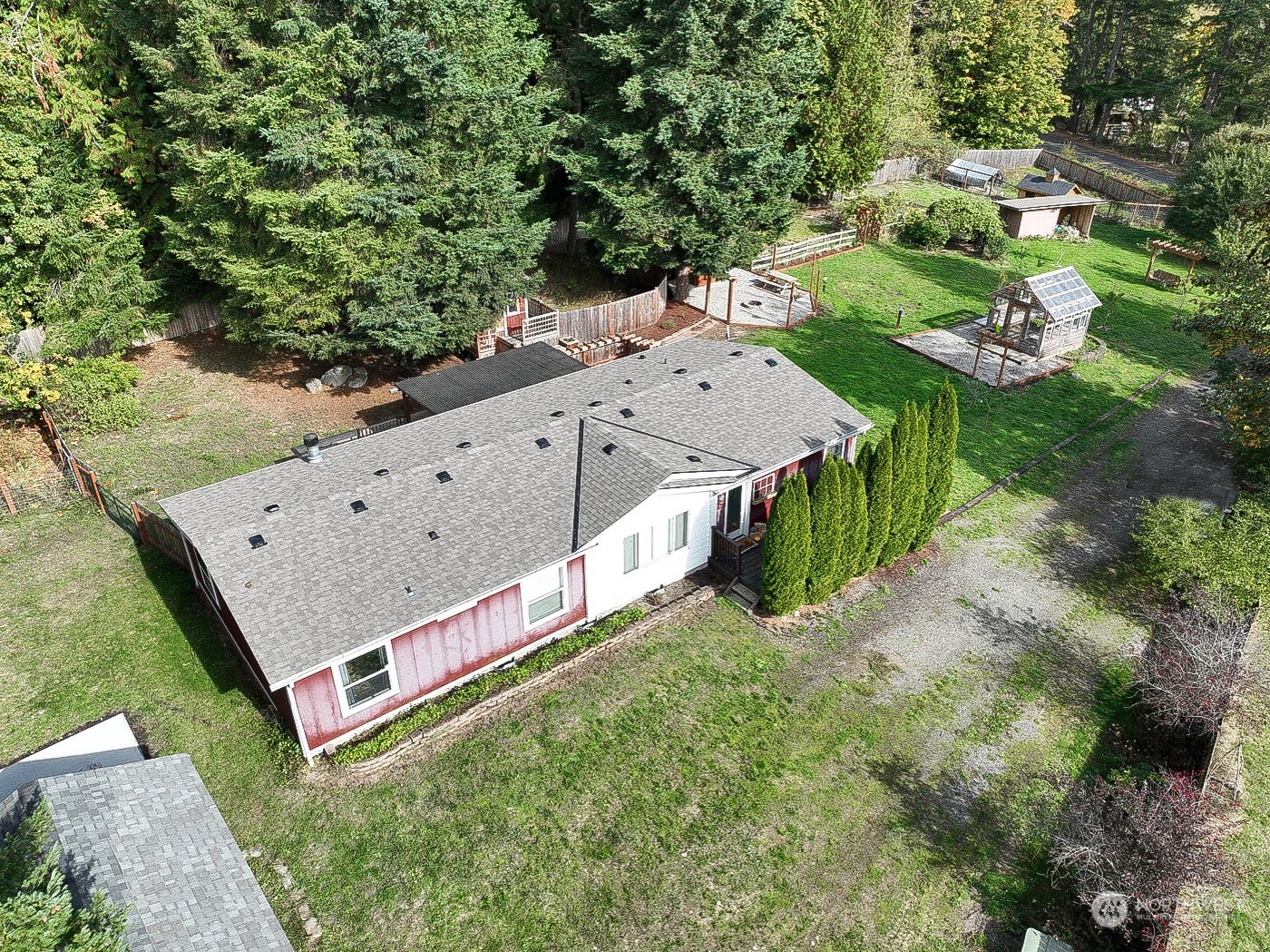 38304 Allen Road South Roy, WA 98580 - Photo 2 of 39 an aerial view of a garden