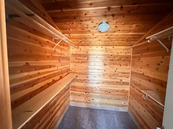 a view of walk in closet