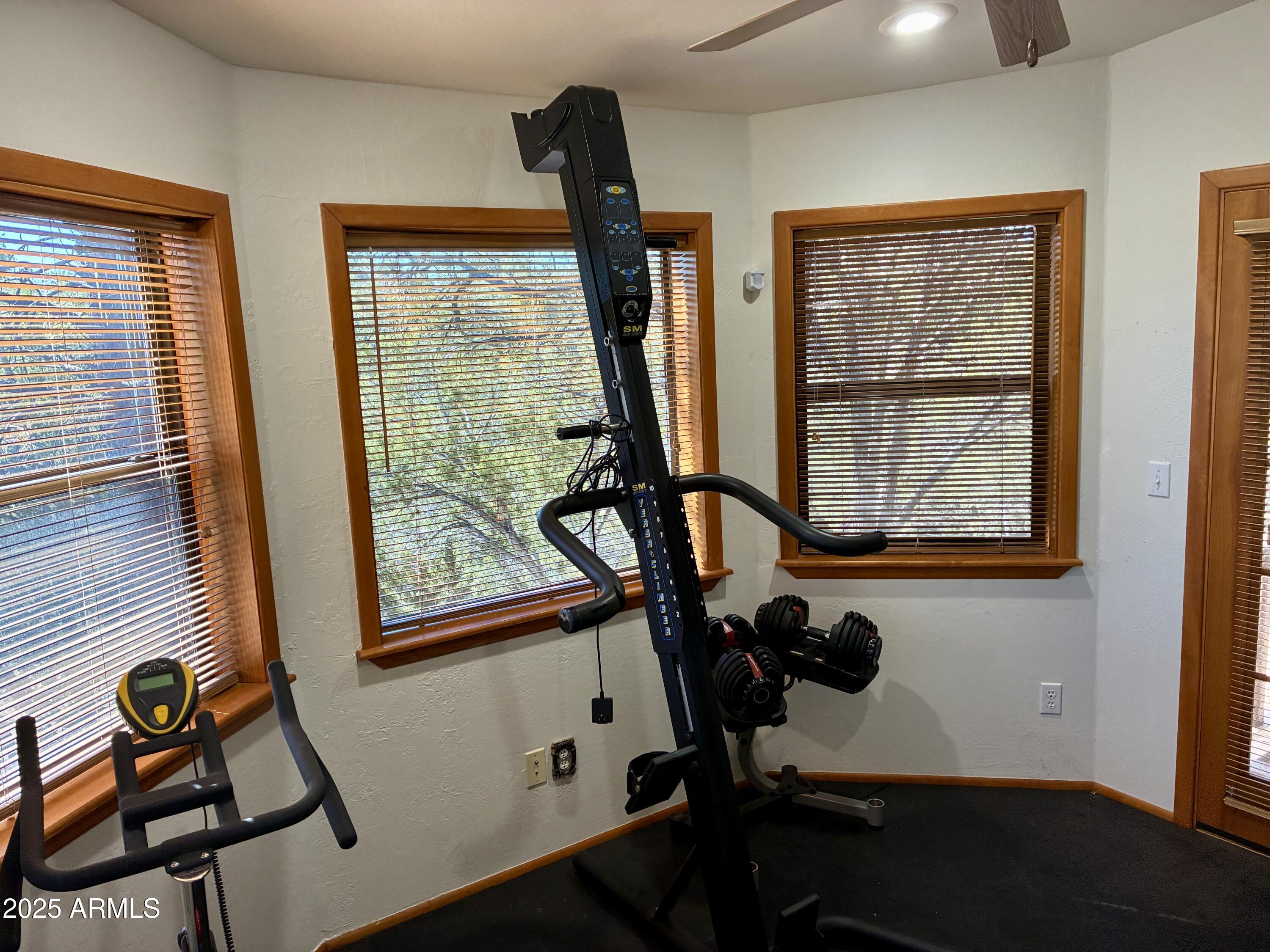 2761 Apollo Circle Overgaard, AZ 85933 - Photo 13 of 52 a view of a room with gym equipment
