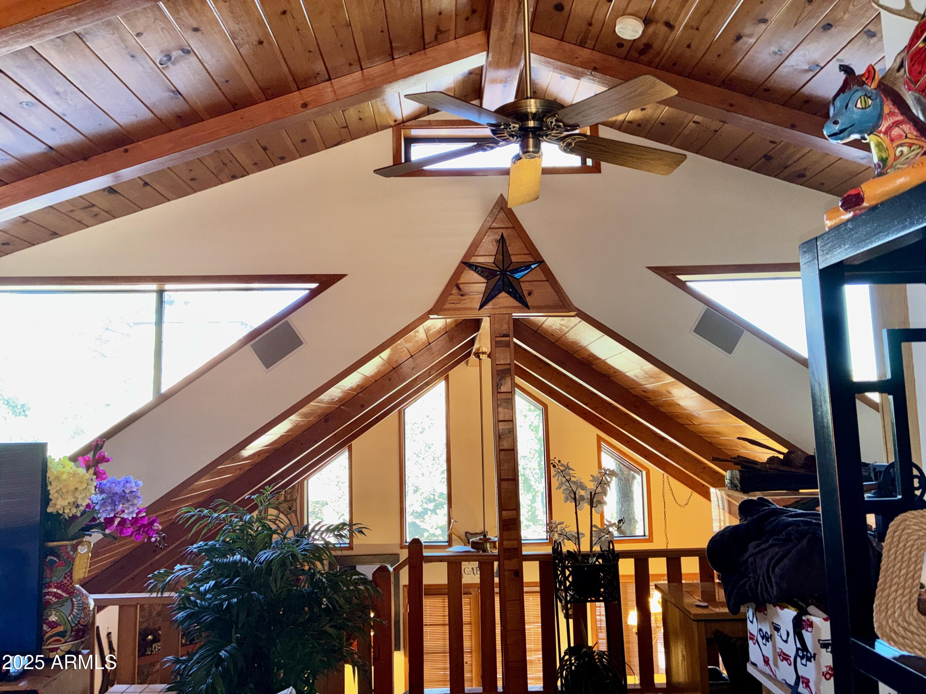2761 Apollo Circle Overgaard, AZ 85933 - Photo 31 of 52 a view of balcony with furniture and potted plants