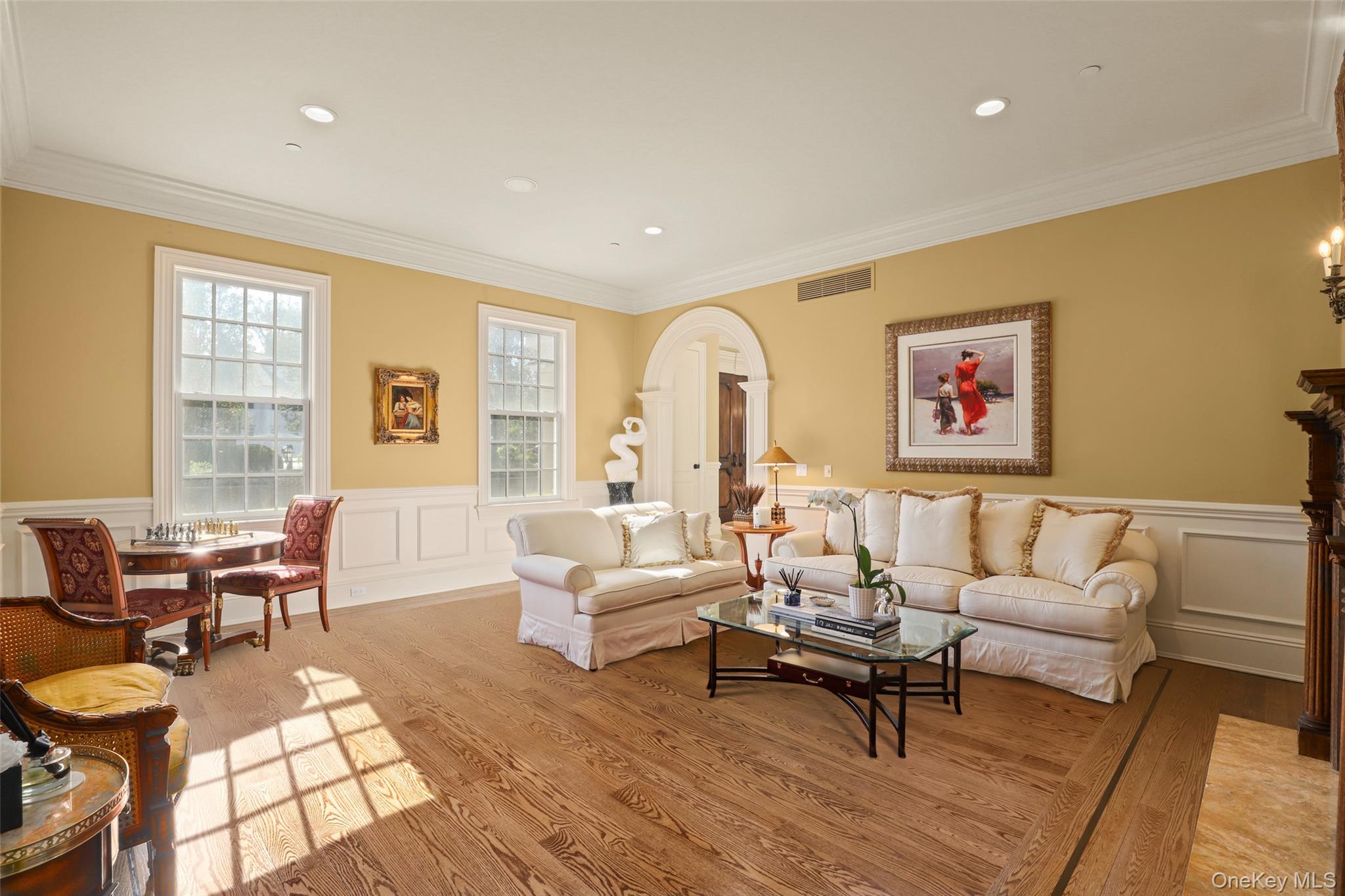 3 Brook View Lane Rye, NY 10580 - Photo 16 of 49 a living room with furniture and a large window