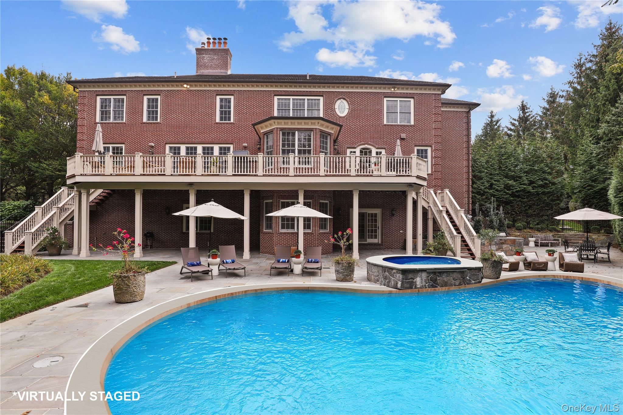 3 Brook View Lane Rye, NY 10580 - Photo 4 of 49 a front view of house with outdoor space