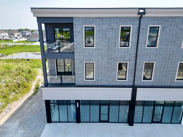a view of a house with roof deck