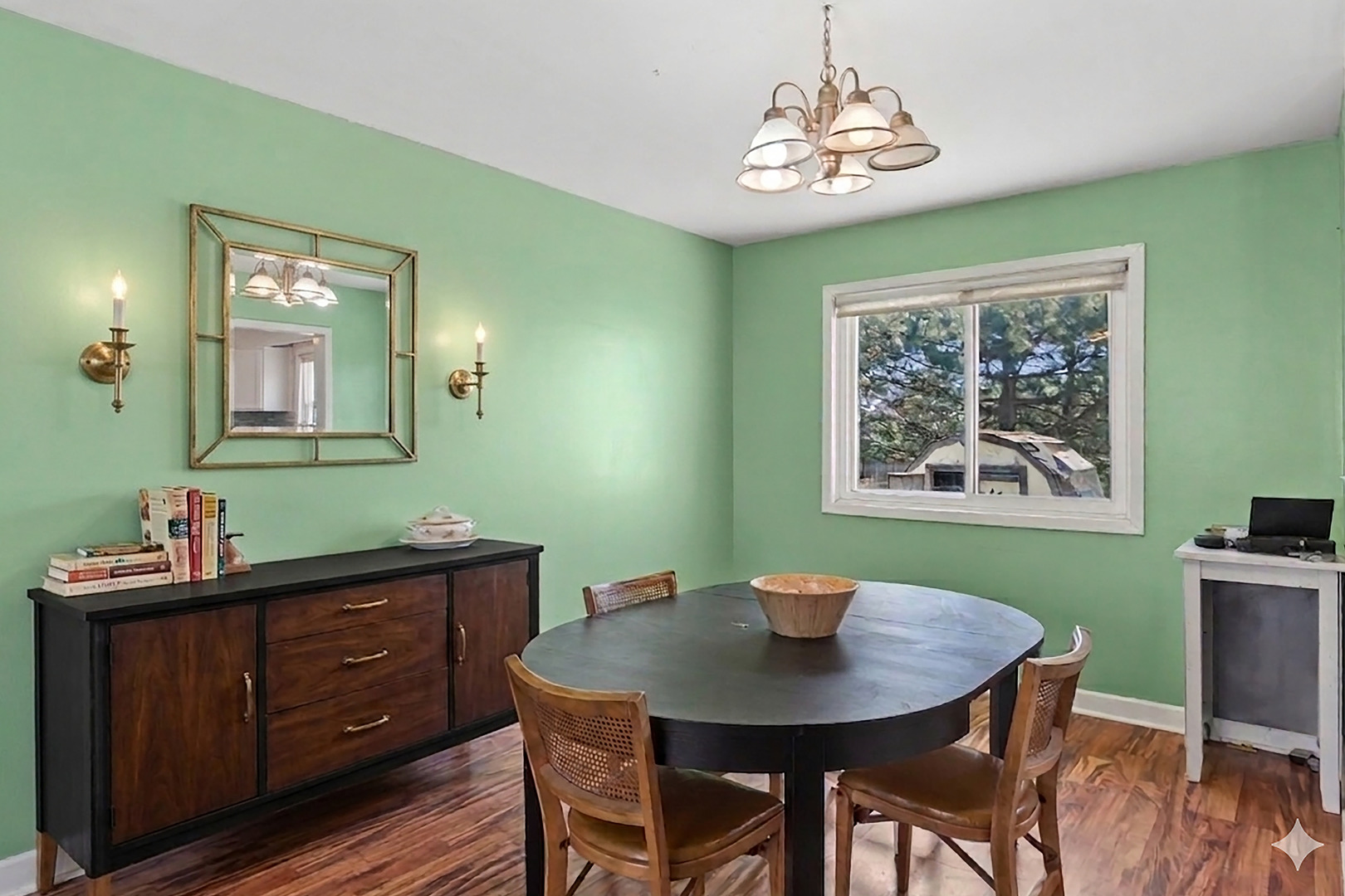 313 Thistle Drive Bolingbrook, IL 60490 - Photo 5 of 23 a view of a dining room with furniture window and wooden floor