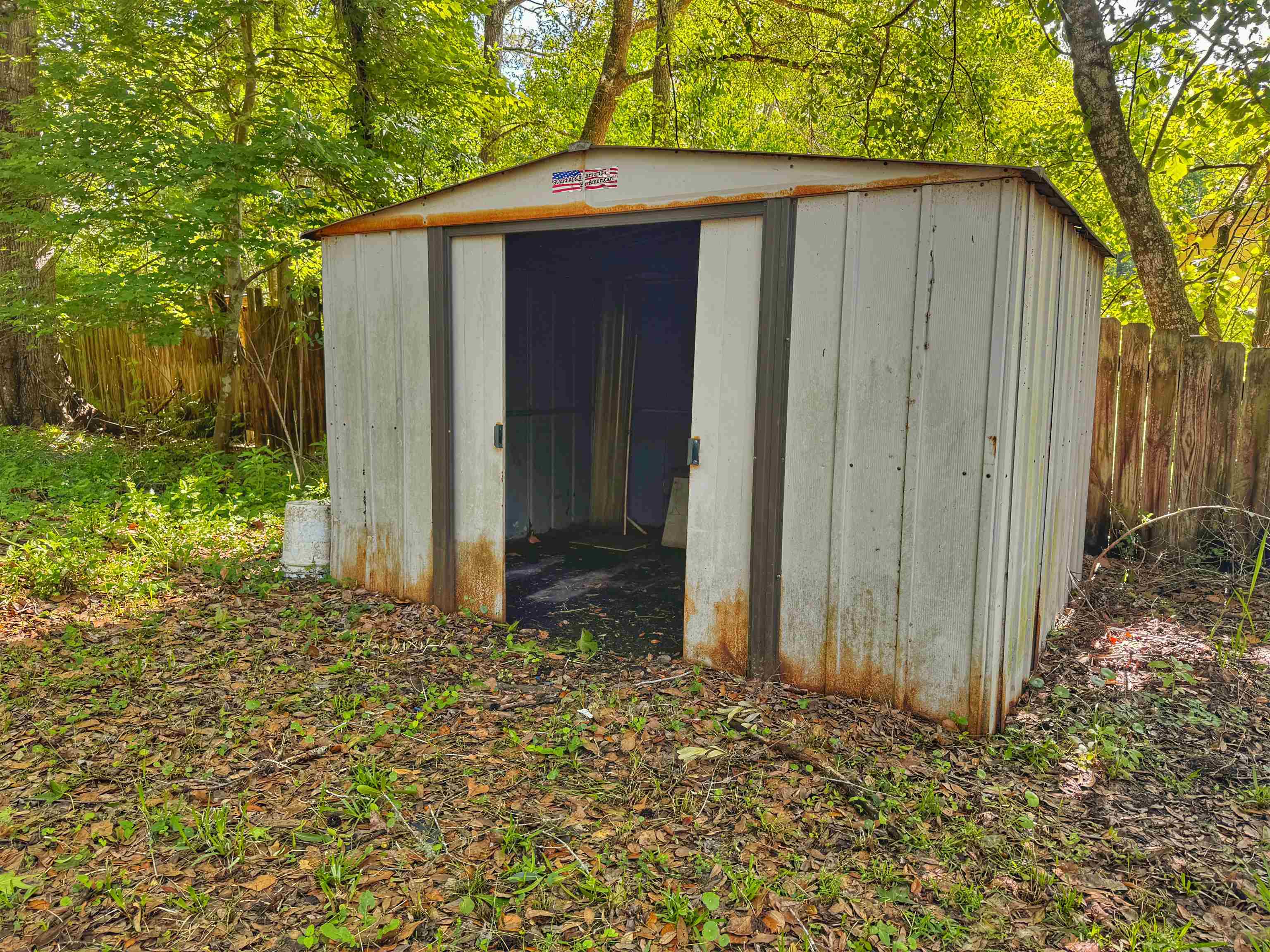 5872 Pine Creek Drive St. Augustine, FL 32092 - Photo 24 of 26 a wooden door in front of a house