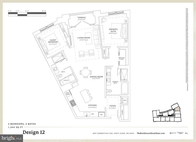 $1,199,900 | 8551 Connecticut Avenue, Unit 412, Chevy Chase, MD 20815