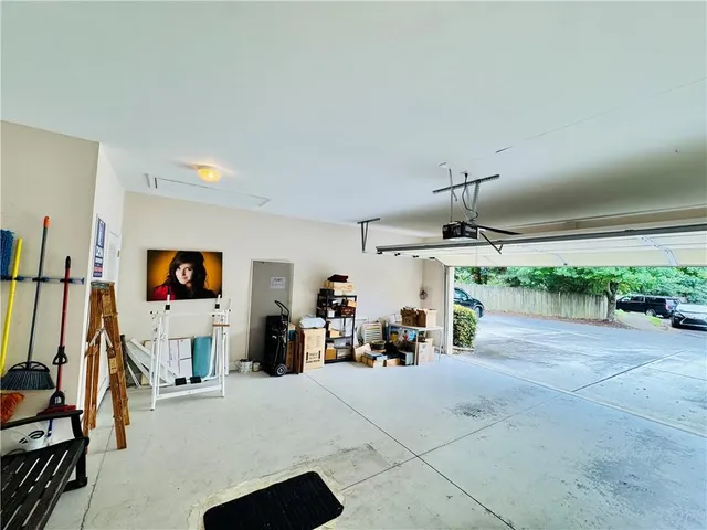 a view of parking area