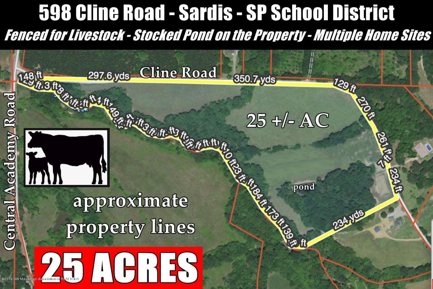 598 Cline Road Sardis, MS 38666 - Photo 1 of 11 3