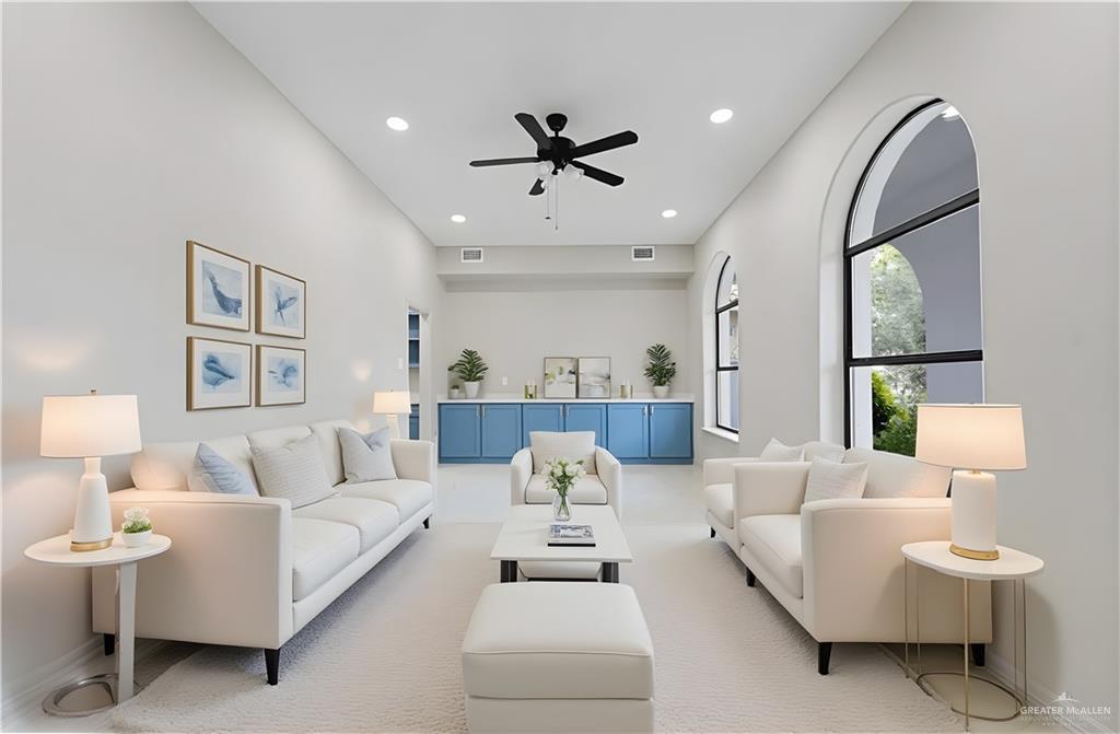 2216 South 45th Street McAllen, TX 78503 - Photo 13 of 34 a living room with furniture and a large window