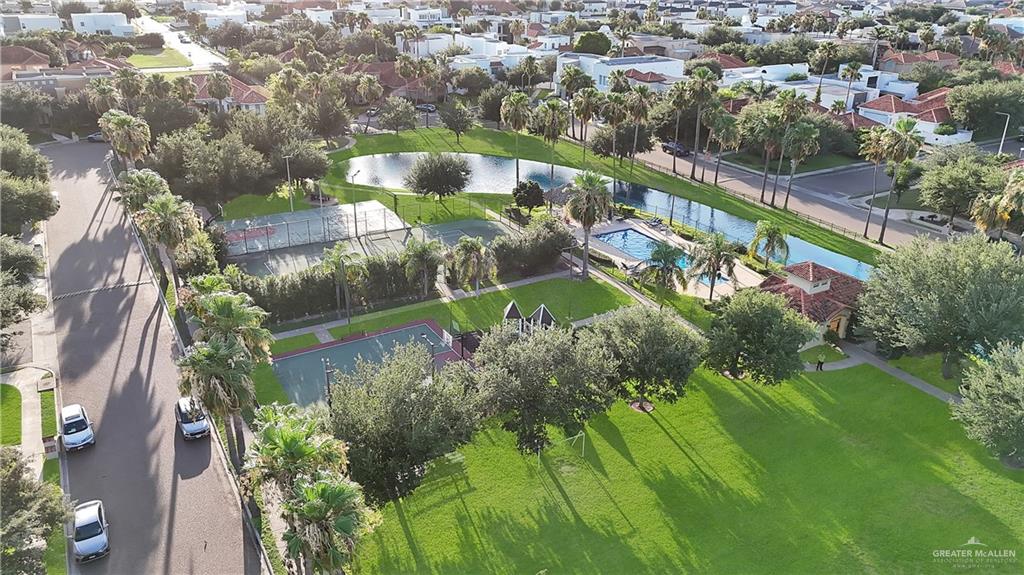 2216 South 45th Street McAllen, TX 78503 - Photo 3 of 34 an aerial view of residential houses with outdoor space and trees