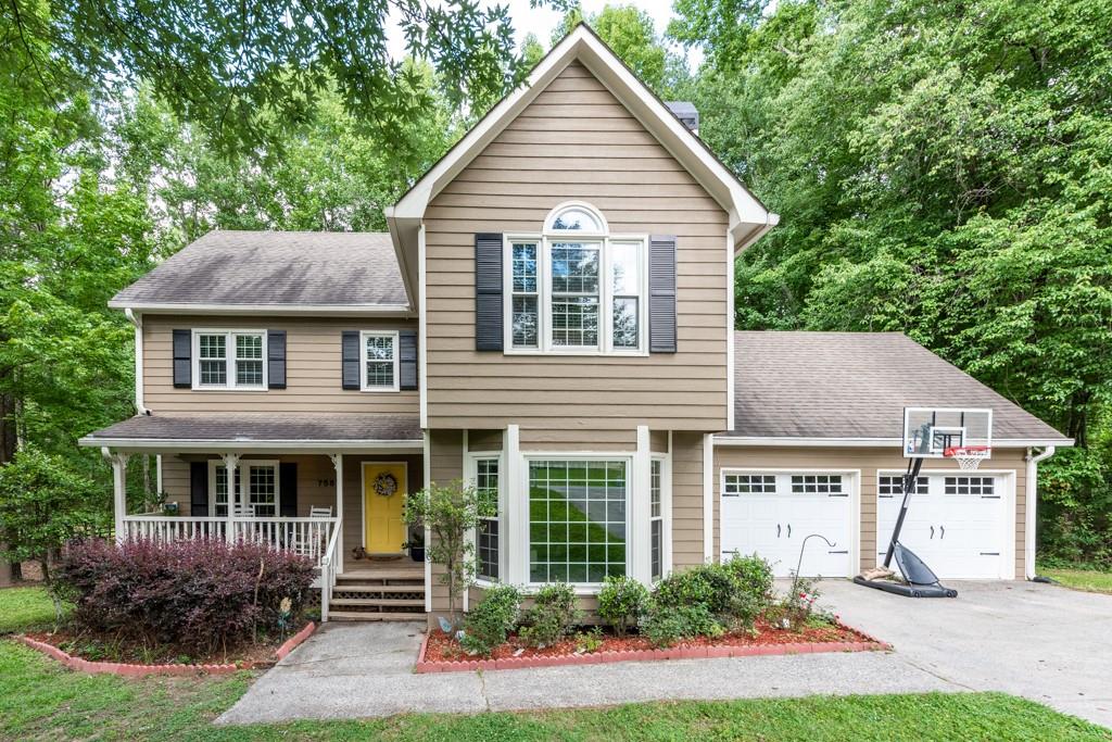 756 Casteel Road Powder Springs, GA 30127 - Photo 1 of 1 Traditional home - welcoming at first sight!