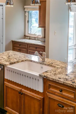 a view of kitchen sink