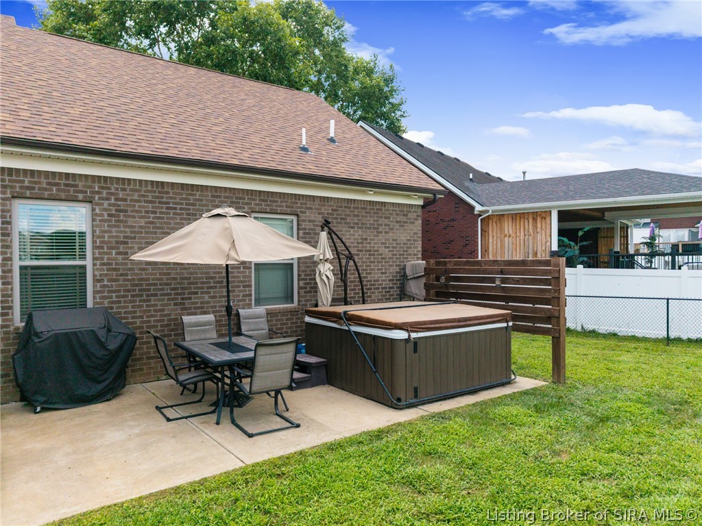 3102 Ambercrest Loop Jeffersonville, IN 47130 - Photo 48 of 53 Hot tub stays.