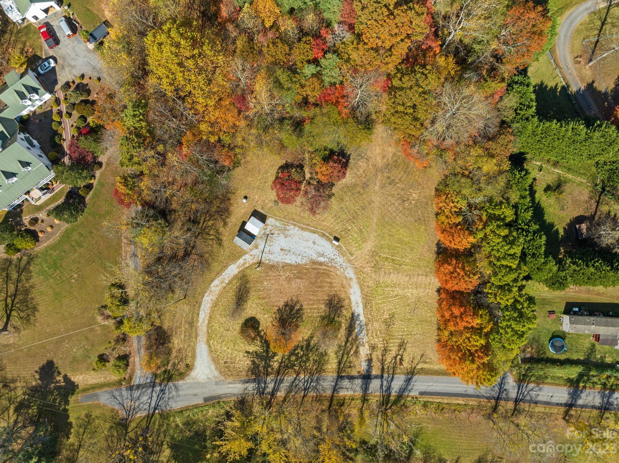 672 Mt Gilead Church Road Mills River, NC 28759 - Photo 12 of 29 an aerial view of a residential houses with yard