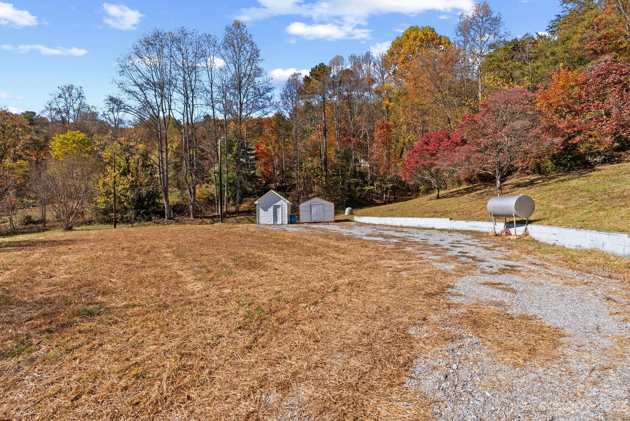 672 Mt Gilead Church Road Mills River, NC 28759 - Photo 25 of 29 a view of outdoor space with trees