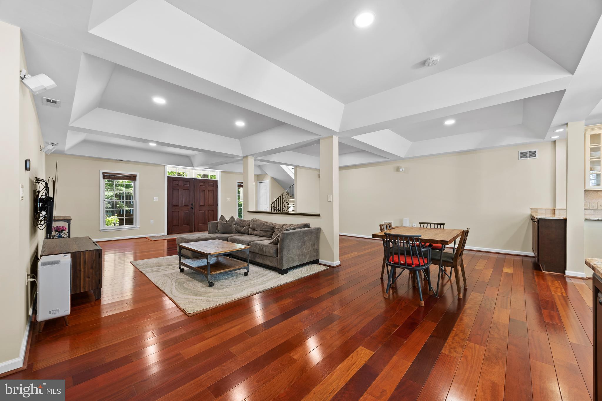 11019 Ring Road Reston, VA 20190 - Photo 15 of 78 a living room with furniture and a wooden floor