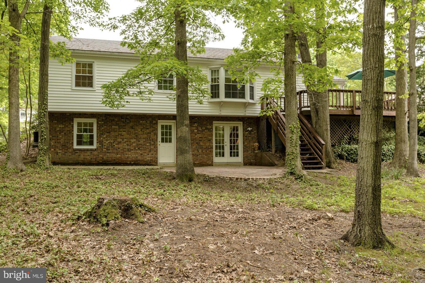 6115 Roxbury Avenue Springfield, VA 22152 - Photo 4 of 24 Shows the rear view from the tree line