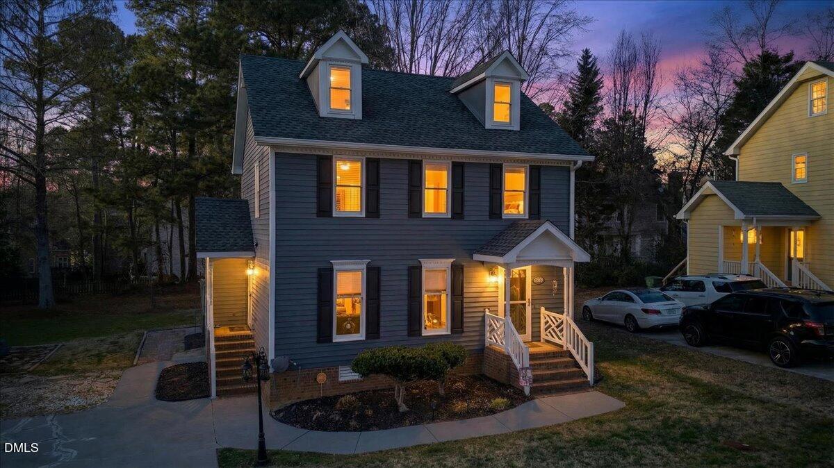 3013 Chippendale Road Raleigh, NC 27604 - Photo 43 of 46 44-DJI_20260116161334_0331_D#twilight