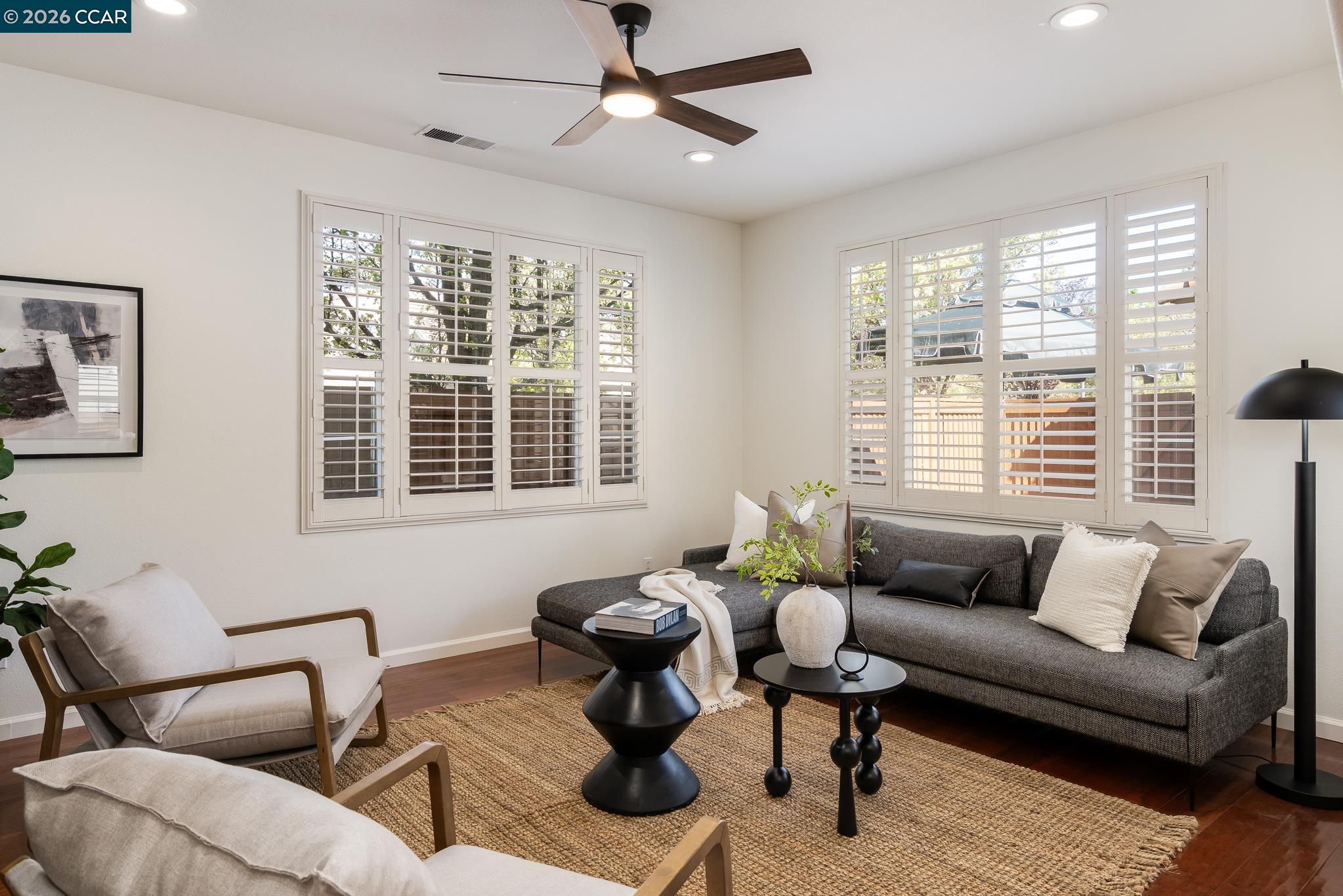 2359 Magnolia Bridge Drive San Ramon, CA 94582 - Photo 14 of 44 a living room with furniture and floor to ceiling windows