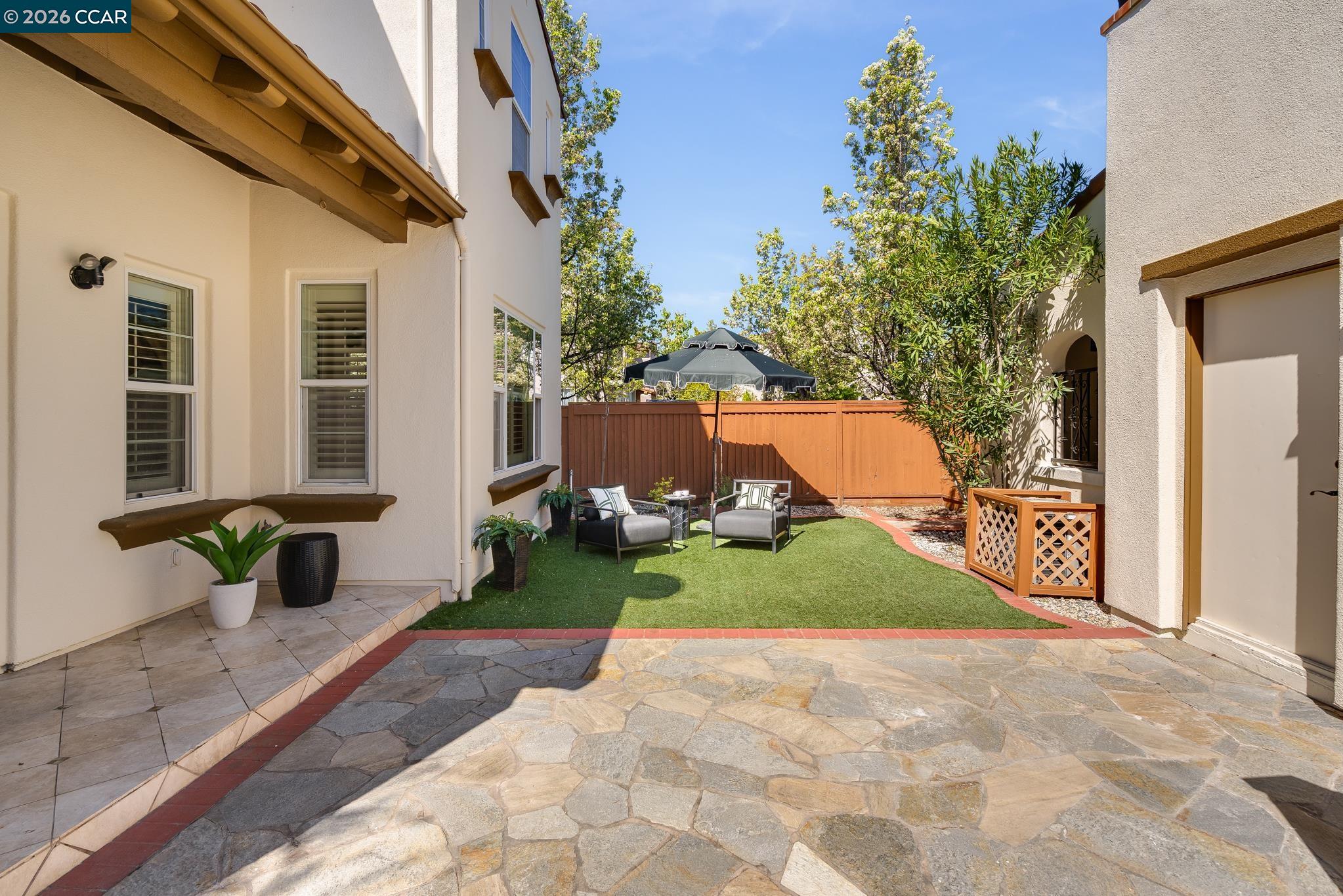 2359 Magnolia Bridge Drive San Ramon, CA 94582 - Photo 28 of 44 a view of a house with backyard and sitting area