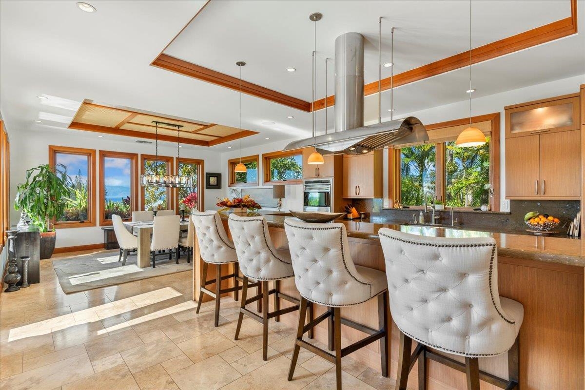 238 Crestview Road Lahaina, HI 96761 - Photo 4 of 48 a view of a dining room with furniture window and outside view