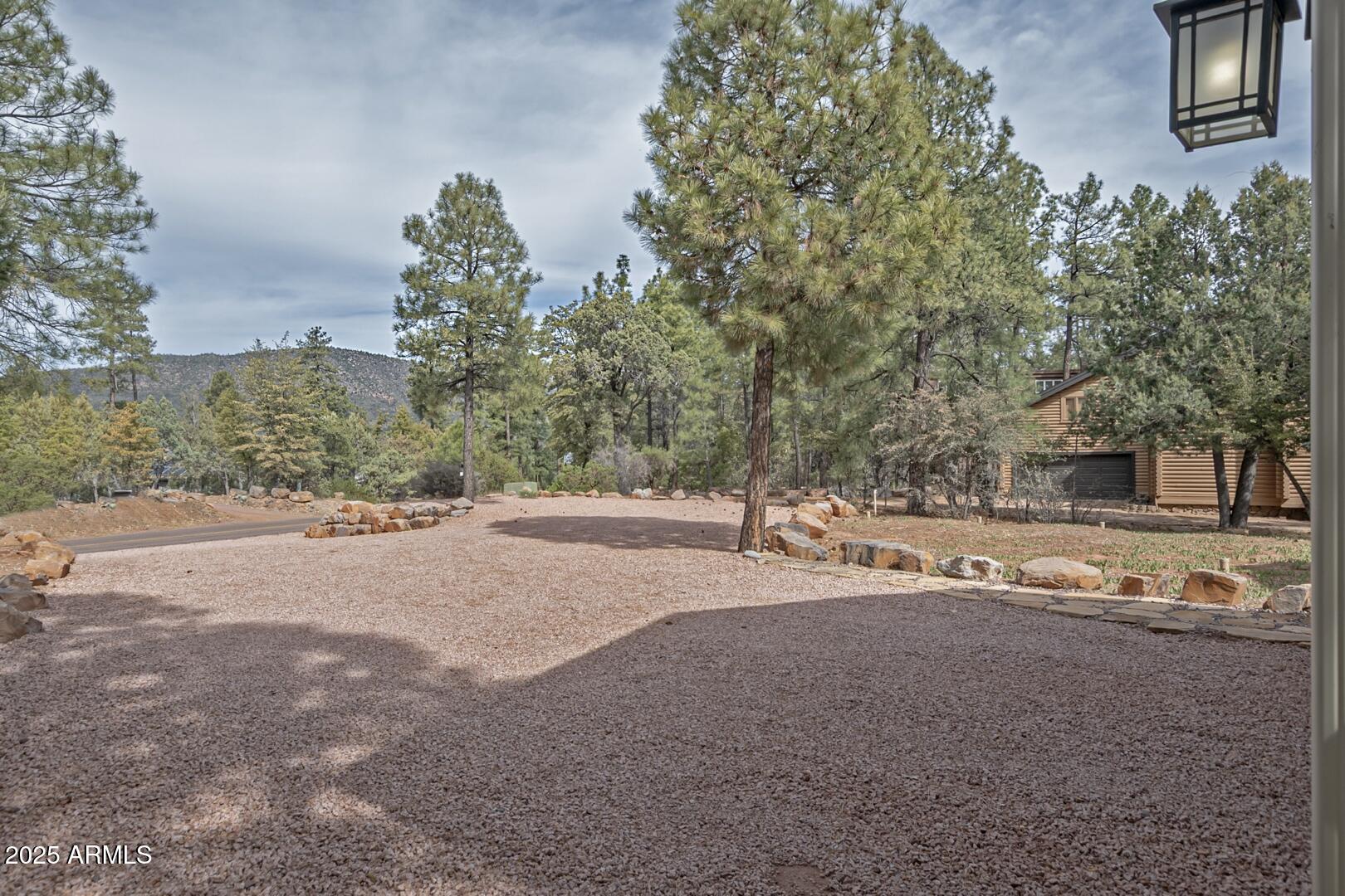 3465 Whispering Pines Road Pine, AZ 85544 - Photo 33 of 53 a view of road with large trees