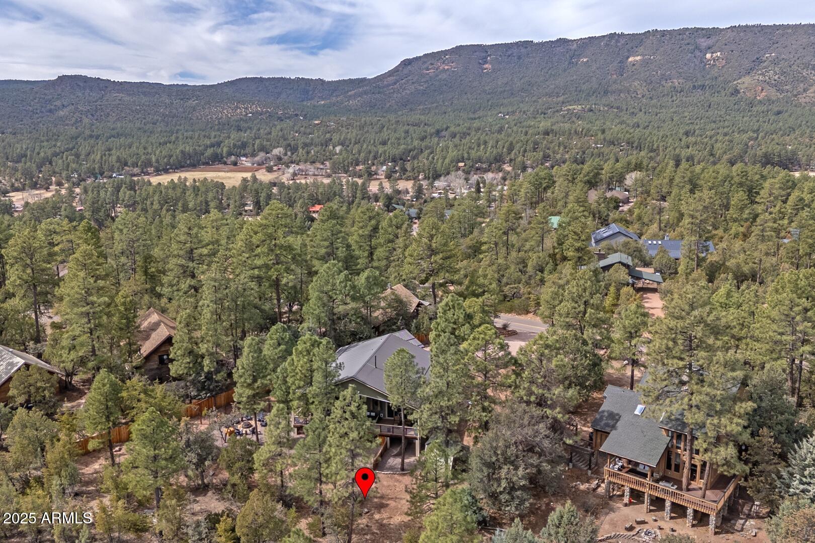 3465 Whispering Pines Road Pine, AZ 85544 - Photo 48 of 53 a view of city and mountain