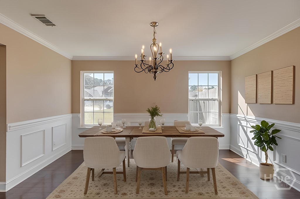 46 Outpost Trail Midway, GA 31320 - Photo 13 of 37 Dining Room - Virtually Staged