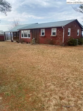 a large house with a yard