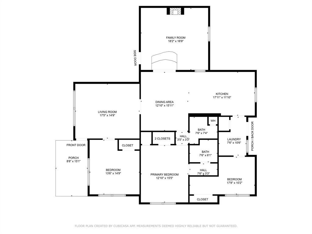 407 Pecan Street Clyde, TX 79510 - Photo 40 of 40 a picture of a floor plan