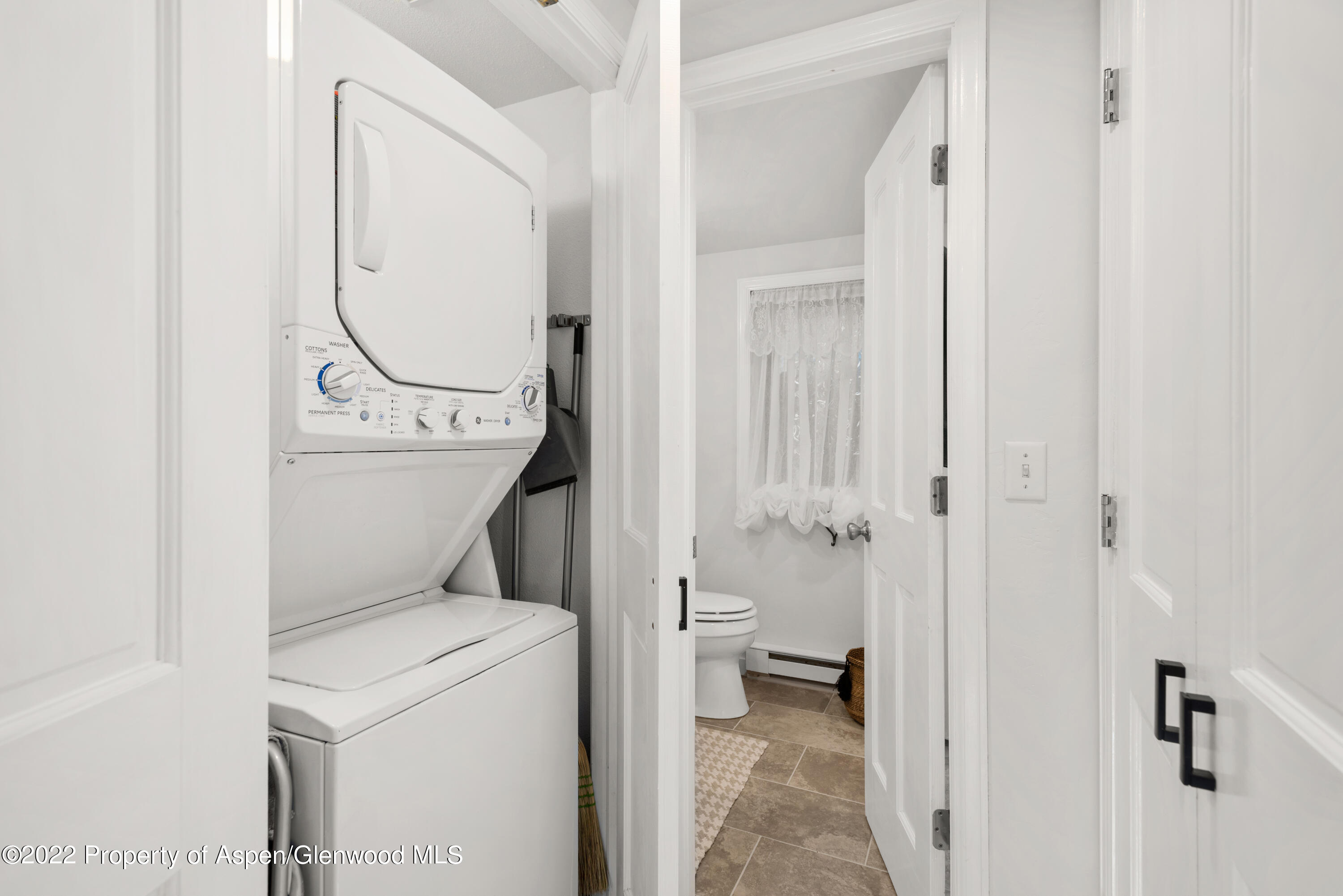 950 East Durant Avenue, Unit 2 Aspen, CO 81611 - Photo 13 of 14 a view of bathroom with a toilet a sink and a mirror