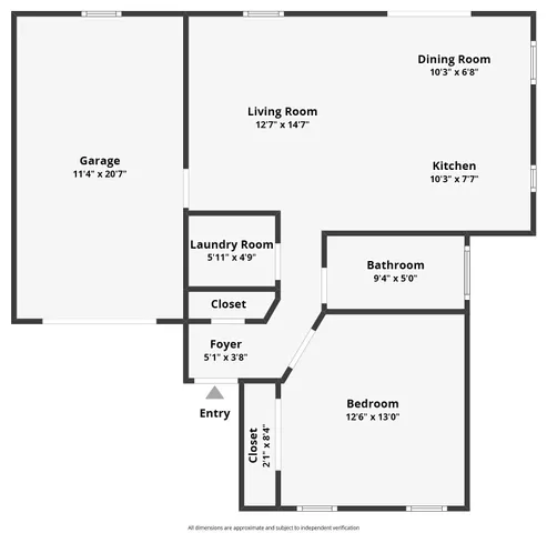 a view of roof with sitting area