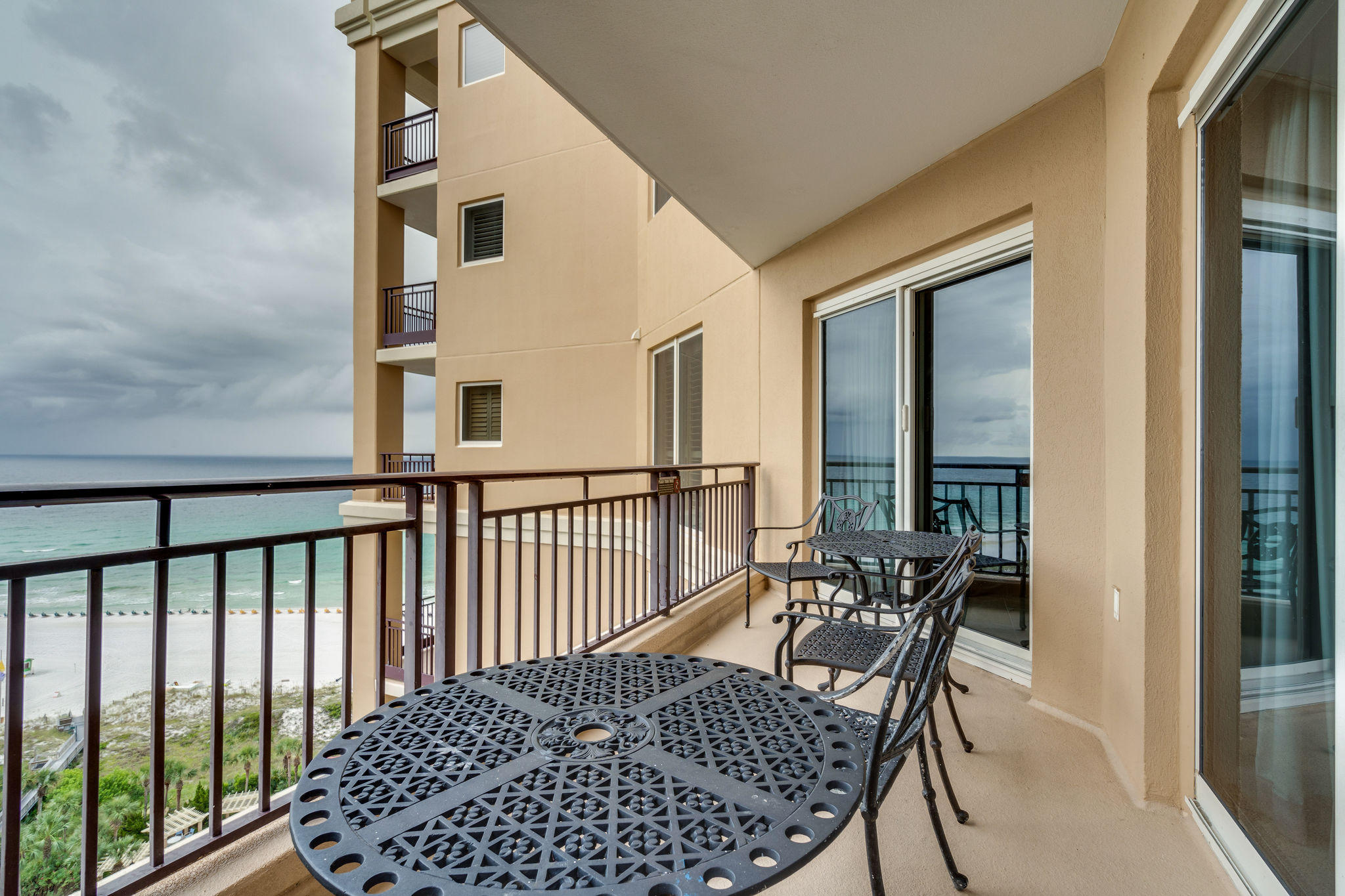 4807 Westwinds Drive, Unit 4807 Miramar Beach, FL 32550 - Photo 2 of 19 a view of balcony with furniture
